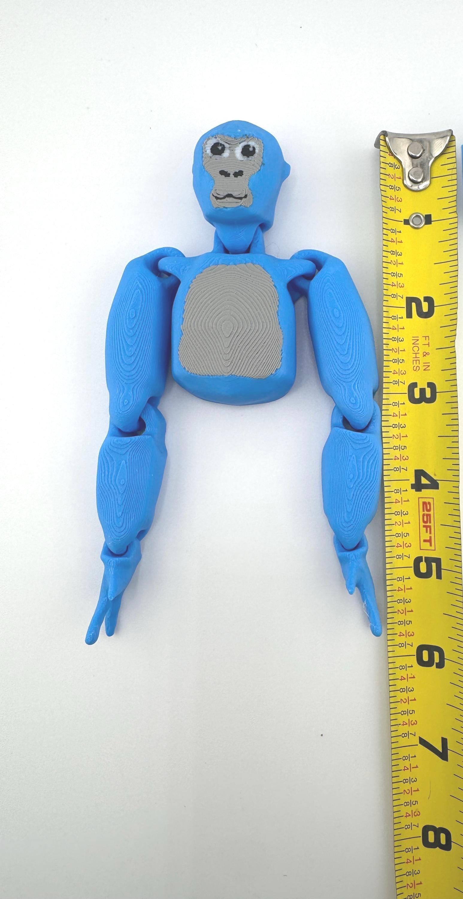 Gorilla Tag Inspired Monke Figure - 3 Inches Tall, and With the