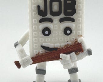Steal a Brainrot Job Figure - Viral Meme 3D printed