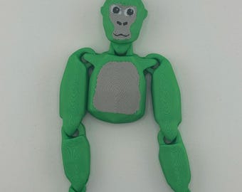 Gorilla Tag Inspired Monke Figure - 3 Inches Tall, and With the