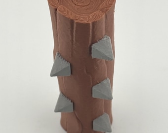 Clash Royale inspired log 4.5 inches tall