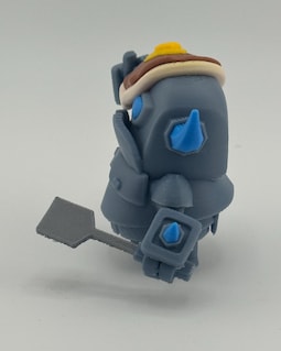 Clash Royale Inspired Mini Pekka Pancake Figure - Etsy