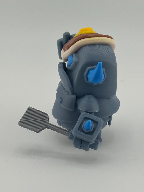 Clash Royale Inspired Mini Pekka Pancake Figure - Etsy