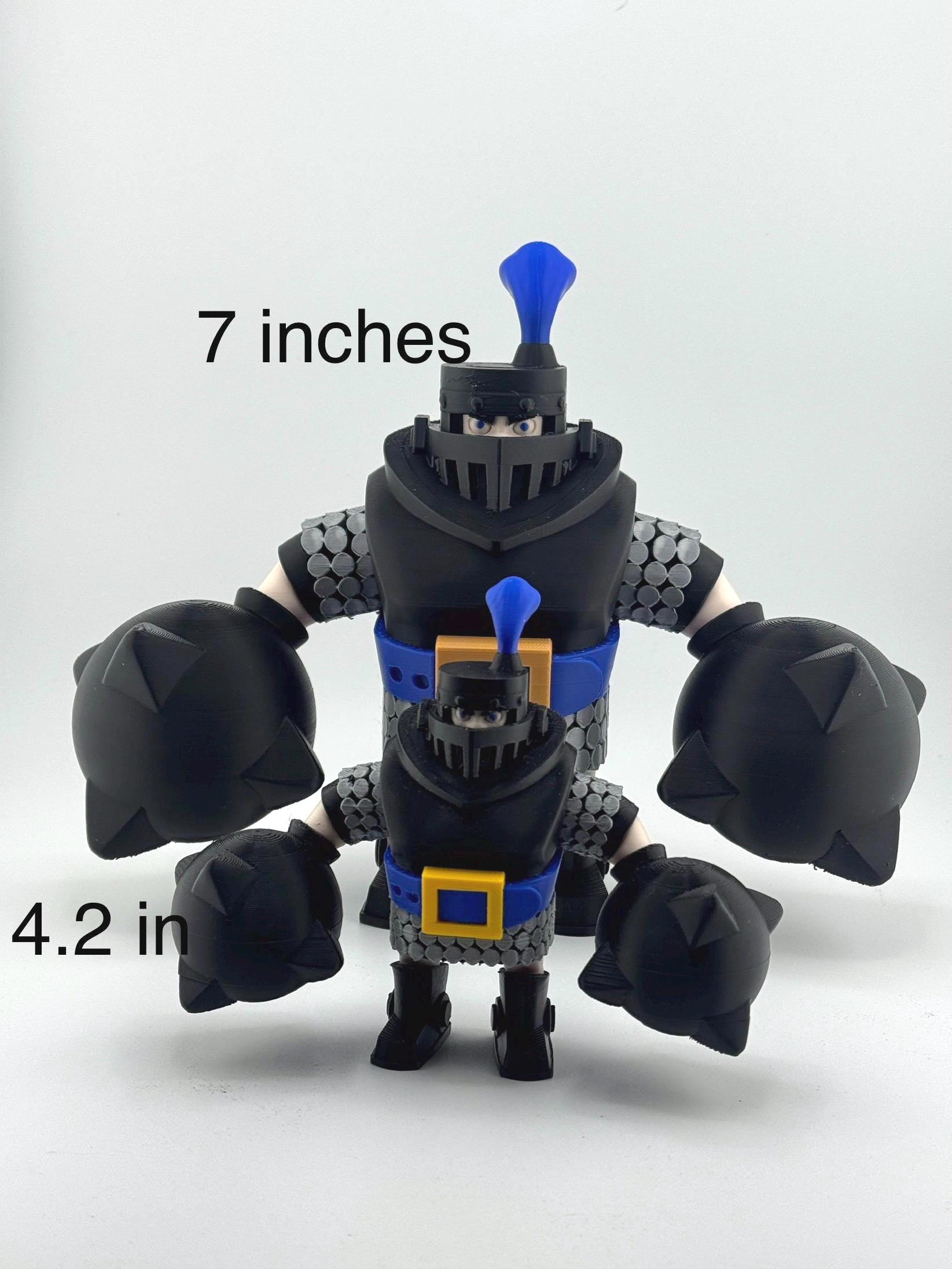 Clash Royale Inspired Mega Knight Multicolor 2 Sizes:4.2 Inches or