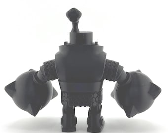 Clash Royale Inspired Mega Knight Figure 4.2 Inches Tall. - Etsy