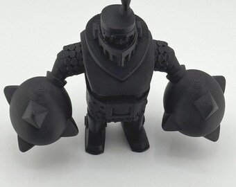 Clash Royale Inspired Mega Knight Figure 4.2 Inches Tall. - Etsy