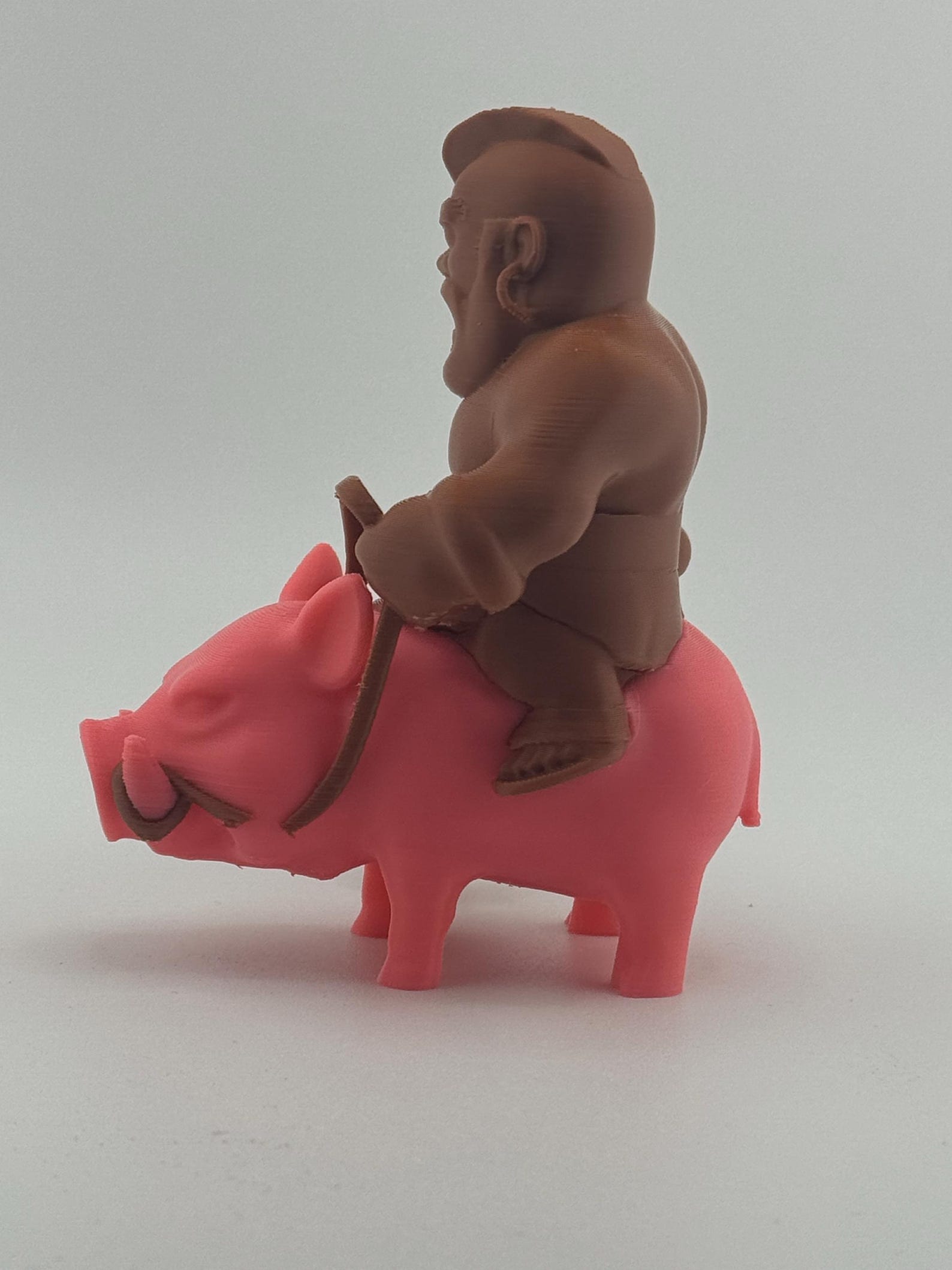 Hog Rider Inflatable Clash Royale Inspired Hog Rider Figure 4.2 Inches Tall Brown & Pink - Etsy