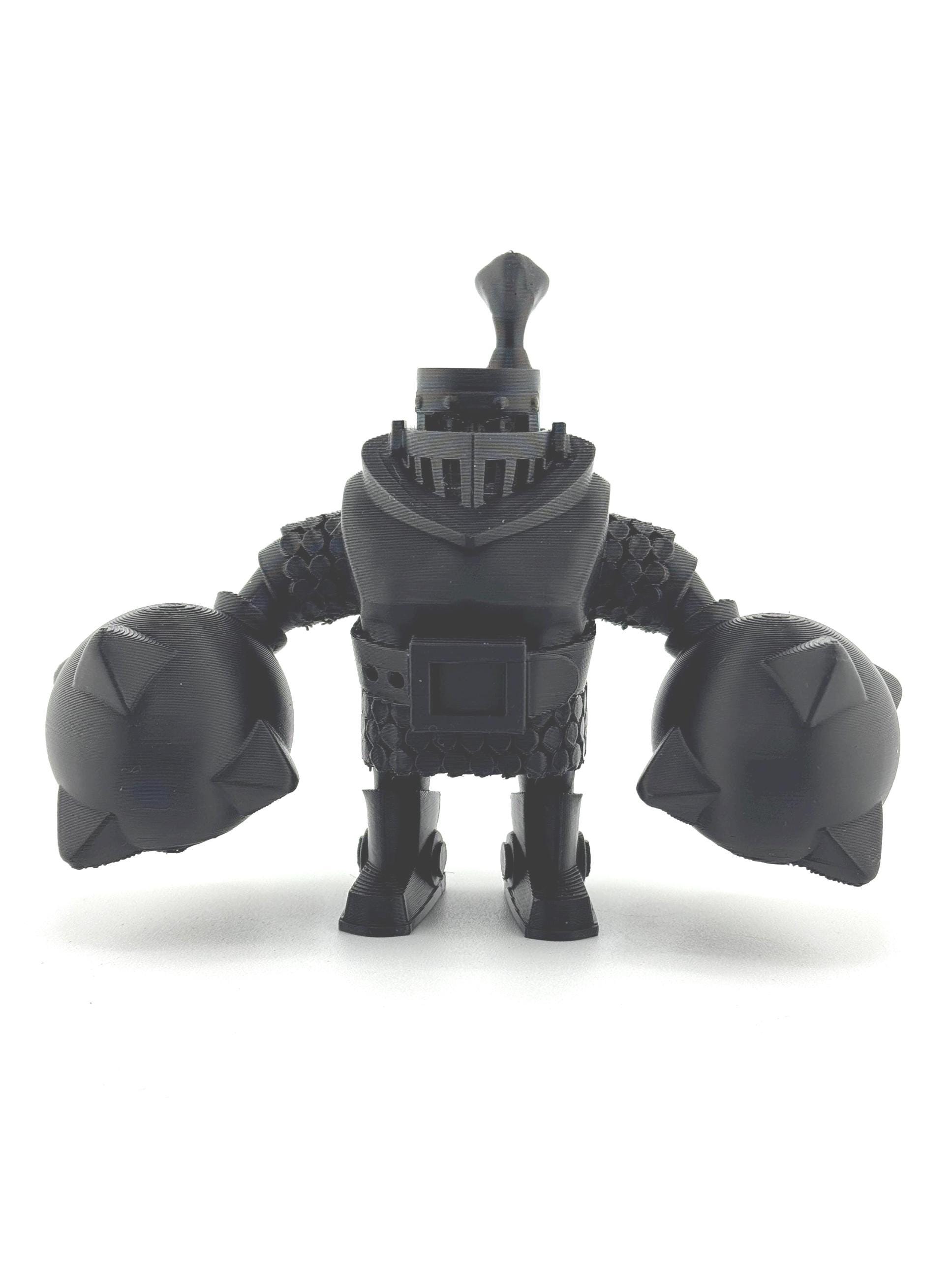 Clash Royale Inspired Mega Knight Figure 4.2 Inches Tall. - Etsy