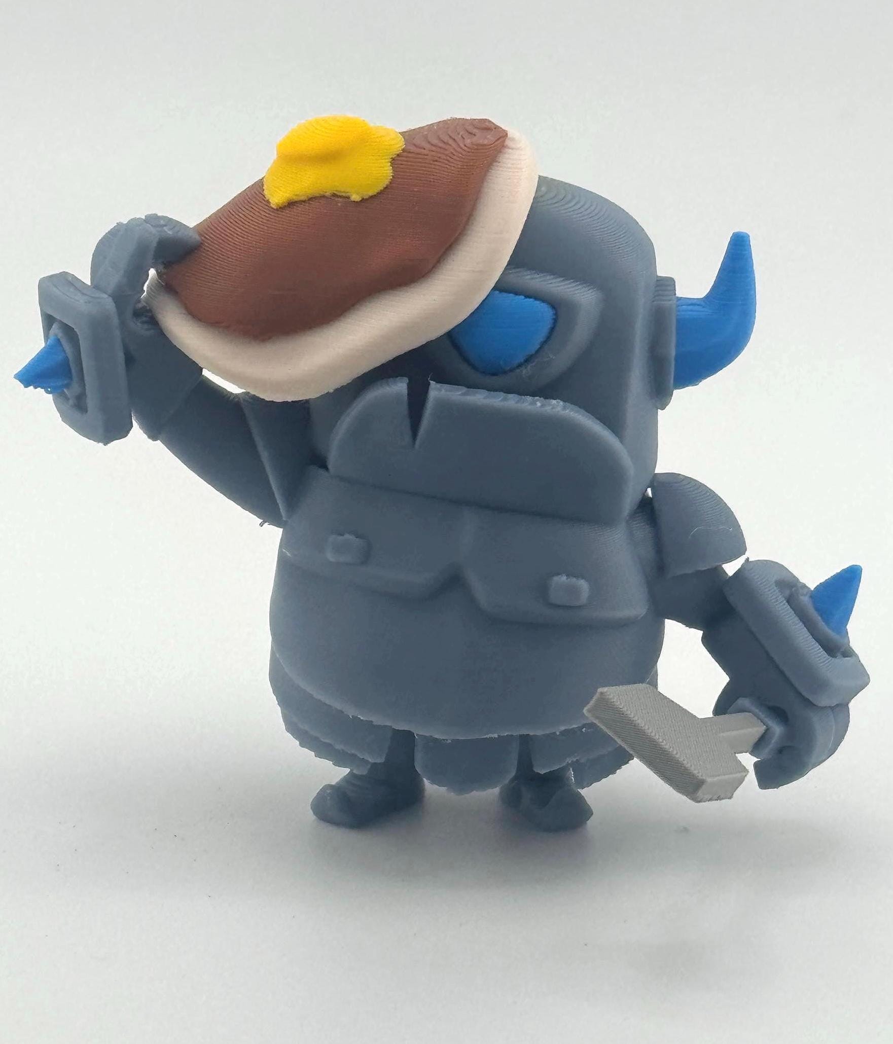 Clash Royale Inspired Mini Pekka Pancake Figure - Etsy