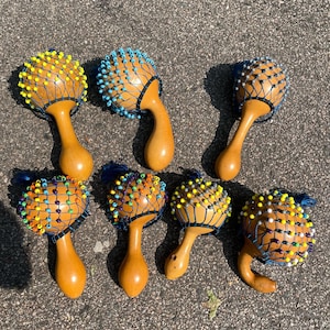 Axatse Rattles from Ghana