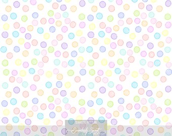 Confetti Pop Seamless Pattern | Colorful Party Dots Wallpaper PNG | 5000x5000 300DPI Digital Paper for Birthday & Celebration Decor