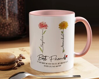 Tazza da caffè personalizzata per la migliore amica, regalo per la sorella