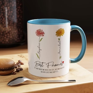 Best Friend Coffee Mug, Friendship Gifts, Best Friend Gifts, Bestie Gifts For Women, Birthday Gifts, Sister Gifts, Personalized Gifts