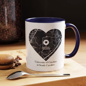 Regalos de doctorado, regalo personalizado para doctor, regalo de graduación, regalo de graduación de doctorado, regalo de doctorado, doctorado para mujeres negras, taza con mapa del campus