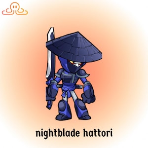 Brawlhalla Nightblade Hattori Skin