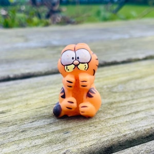 Vintage Garfield Pencil Topper,  1980s, Gifts for Her