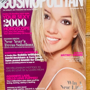 Vintage Cosmopolitan January 2000 Magazine , Gifts for Her