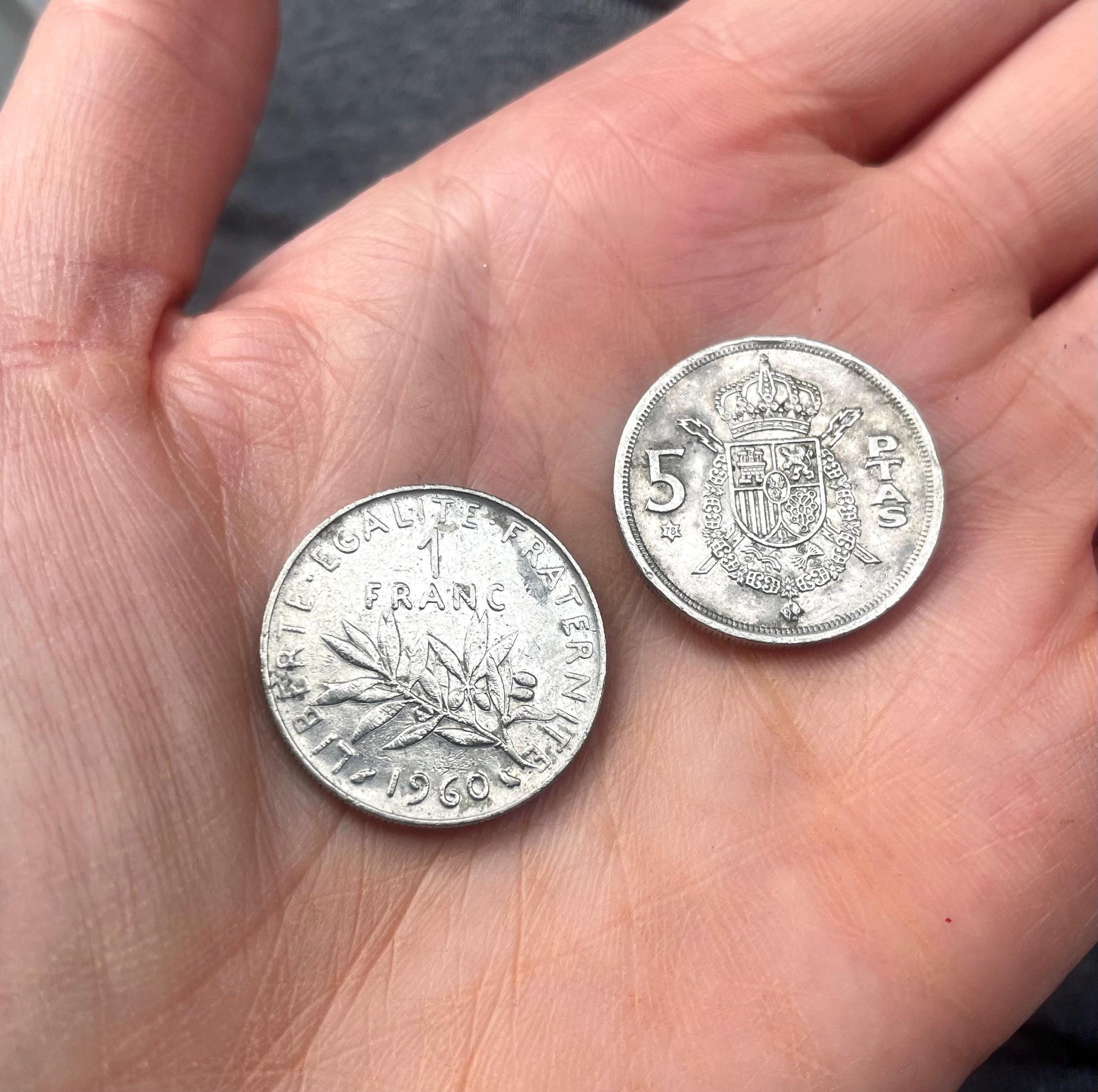 1960 french 1 franc coin - Etsy 日本