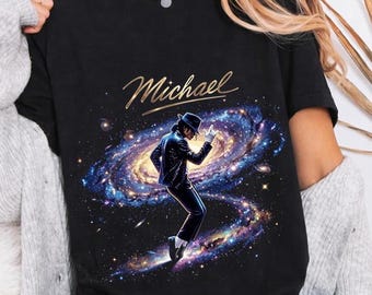 Diseño de camiseta de Michael Jackson, Rey del Pop, en semitono (descarga digital)