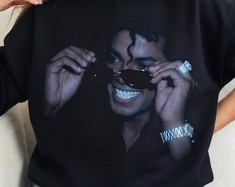 Diseño de camiseta de Michael Jackson, Rey del Pop, en semitono (descarga digital)