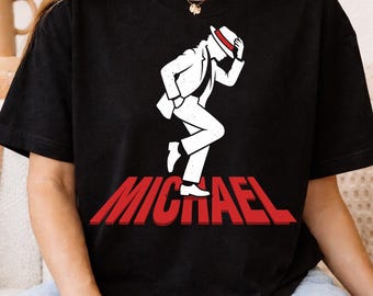Diseño de camiseta de Michael Jackson, Rey del Pop, en semitono (descarga digital)
