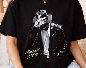 Diseño de camiseta de Michael Jackson, Rey del Pop, en semitono (descarga digital)