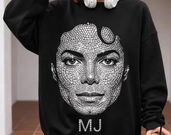 Diseño de camiseta de Michael Jackson, Rey del Pop, en semitono (descarga digital)