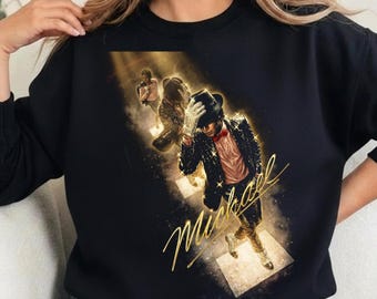 Diseño de camiseta de Michael Jackson, Rey del Pop, en semitono (descarga digital)