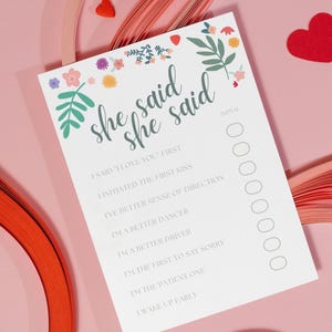 LGBTQ Wedding Shower Game Printable Lesbian Hen Party Quiz Digital Bachelorette Dare Gay Wedding Activity Bridal Bingo Guess Dress Lesbehen