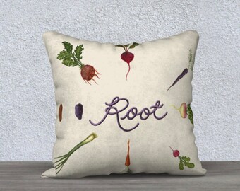 Root Vegetable Pillow