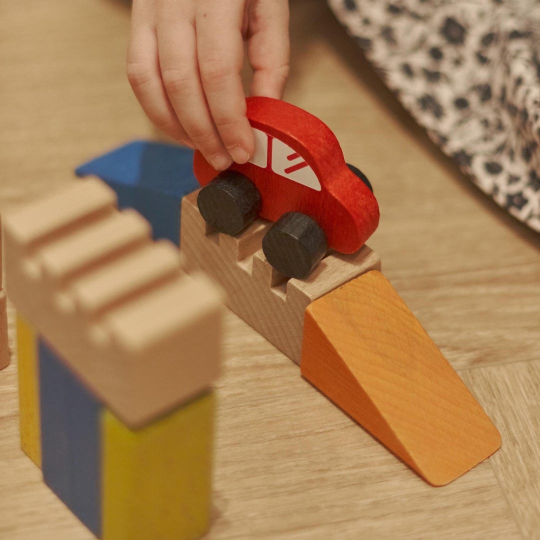 Building City Blocks Wooden Blocks Shapes Wooden Block Toys Montessori ...