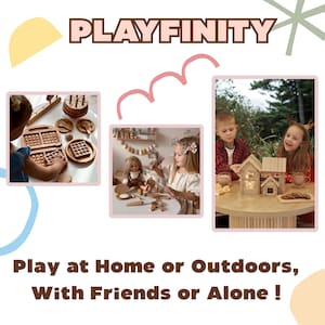 Balancing Wooden Cats: Brain Development Game for Toddlers, Colorful Stacking Toy image 11