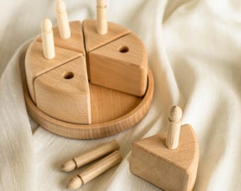 gateau d'anniversaire en bois - LITTLE DUTCH | Emilie & Compagnie