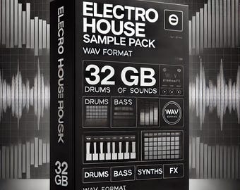 Paquetes de muestra de FL Studio / Paquete de muestra de Elektro House de 32 GB con 68 000 archivos