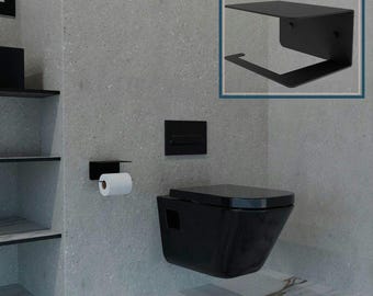 バスルームトイレットペーパーホルダー、トイレットペーパーホルダースタンド、壁掛けトイレットペーパーロールホルダー、トイレットペーパーシェルフ、バスハードウェアアクセサリー