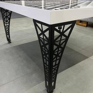 5&quot; 7&quot; 11&quot; 15&quot; 27&quot; 32&quot; inch Set 4 pcs Metal Furniture leg “triangle” , Table Legs , Coffee Table  Legs, Cabinet Legs Couch Legs, Desk Legs