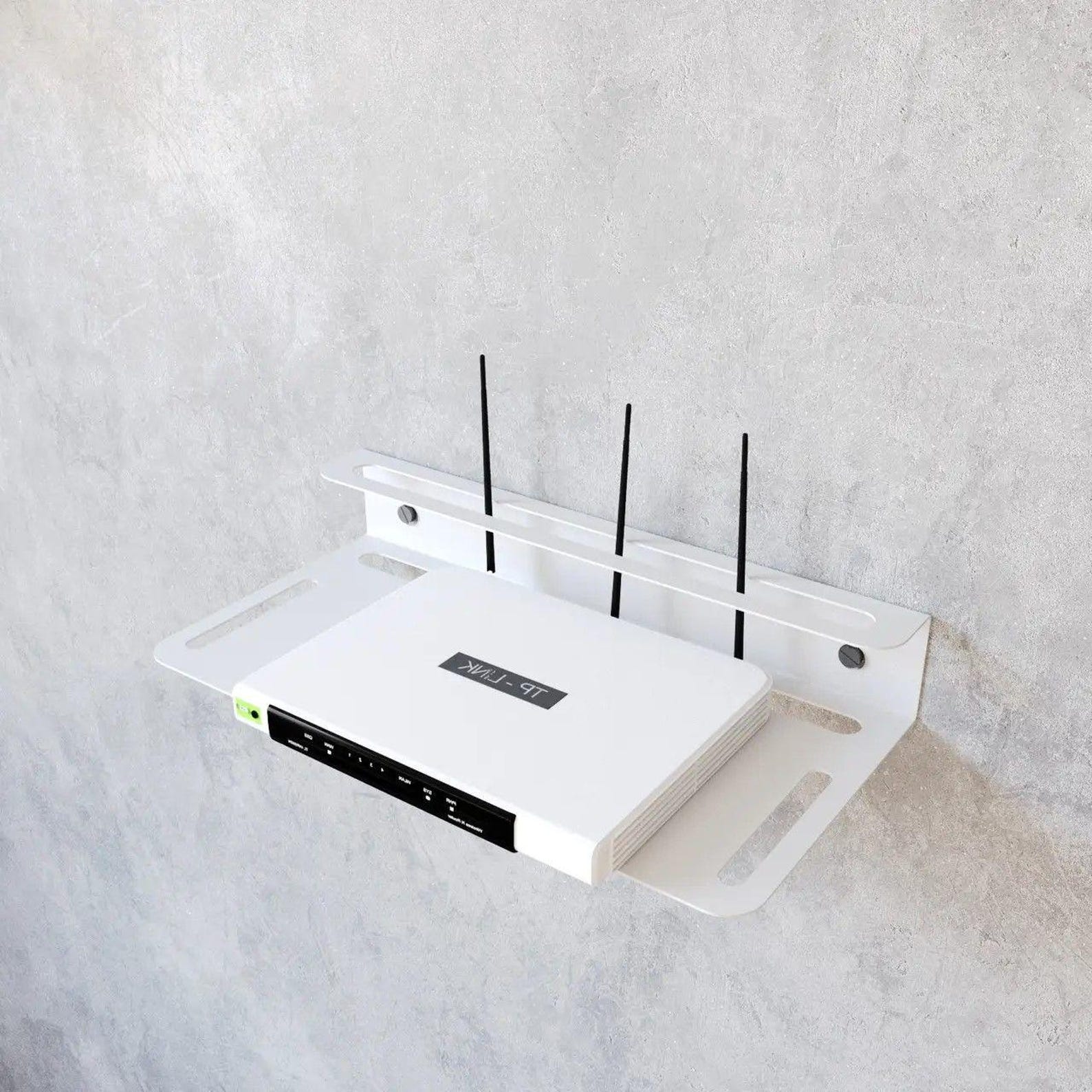 Internet Router Shelf Router Shelf Wifi, Router Storage Box, Modem Cable Router Cover ...