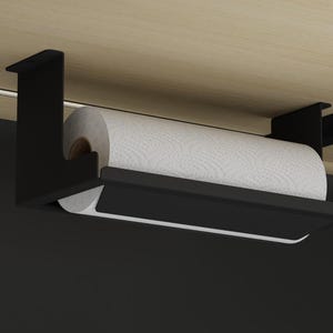 Porta tovaglioli in metallo, decorazione per cucina, porta rotolo da parete per cucina, porta carta igienica, porta asciugamani, porta asciugamani di carta sotto il mobile