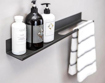 Bathroom Wall Organizer, Bathroom Wall Shelf Modern Simple Preservative  Steel Waterproo, Modern Metal Floating Bathroom Shelf,Shower Shelf.