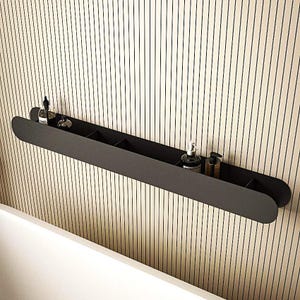Wall Mounted Bathroom Shelf Organizer,  Minimalist Bathroom Shelf 100cm 39.4in, SHOWER SHELF, Hanging Bathroom Organizer