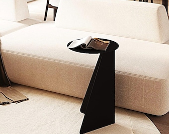 Metal Coffee End Table, Sofa Side Table, C Shaped End Table, Small Side Table Sofa, Table For Living Room, Iron Party Table, Modern Table