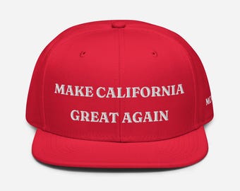 Czapka z daszkiem MCAGA California Snapback