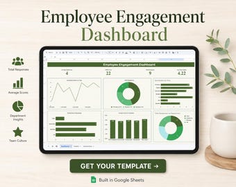 Engagement Evaluation Spreadsheet - performance review template - performance review - employee recognition - performance tracker