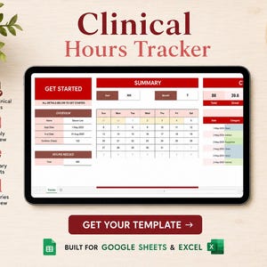 Klinisk tidsregistrering | Excel och Google Sheets | Handledningslogg | Licens för socialt arbete | Tidsregistrering för terapi