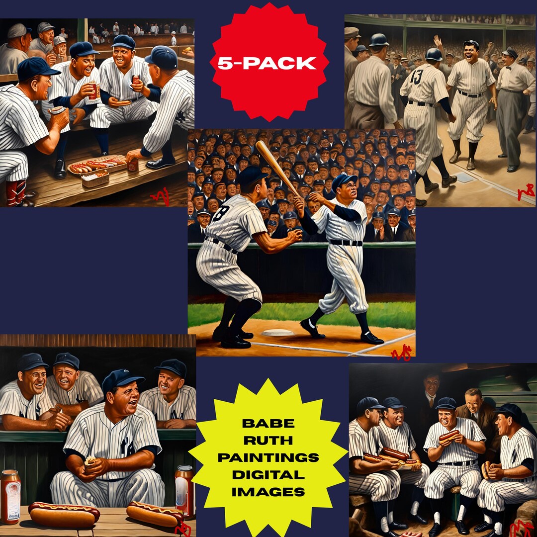 Babe Ruth, the All American Baseball Slugger Who Hit Over 700 Home Runs ...