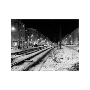 Berlin Print, Berlin Photography, Black And White Photography, Berlin, Night Photography, Large Wall Art, Home Décor,Berlin Art,Gift For Him