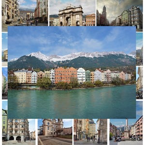 Set of 24 Travel Postcards, Travel Postcards Set, Innsbruck Cards, Postcard Set, Travel Photography On Postcards,Postcard Gift Set,Postcards
