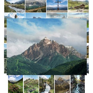 Set of 26 Nature Postcards, Mountain Postcards, Nature Lover Gift, South Tirol, Postcards Set, Landscape Postcards