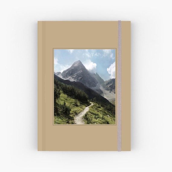 Austrian Alps Travel Journal, Mountain Photography Notebook, A5 Hardcover, Travel Gift, Tirol, Travel Notebook, Nature Notebook