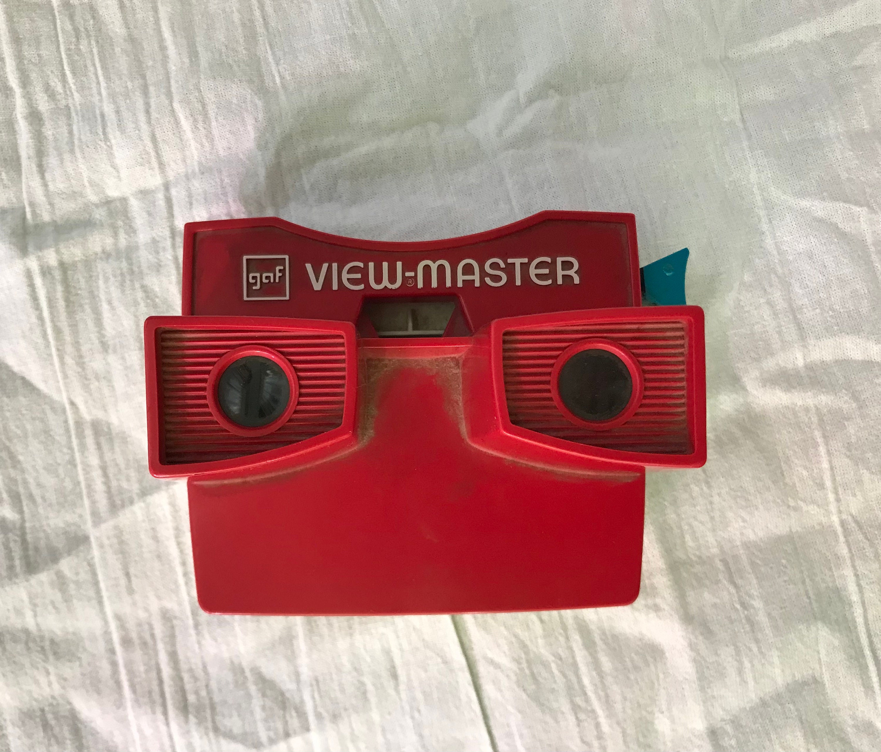 Red White Viewmaster 
