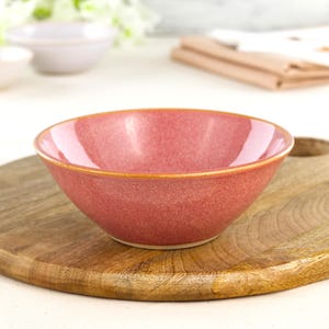 Handcrafted Ceramic Soup Cereal Bowl: Stoneware